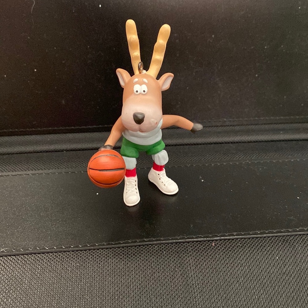 Reindeer champs handcrafted ornament hallmark